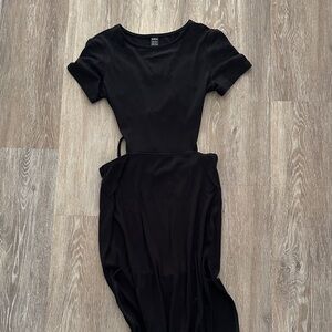 SHEIN Black Maxi Dress